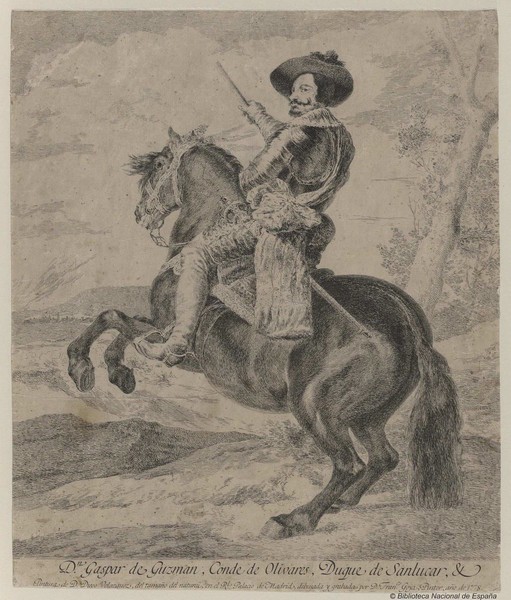 Don Gaspar de Guzman, conde de Olivares, duque de Sanlucar