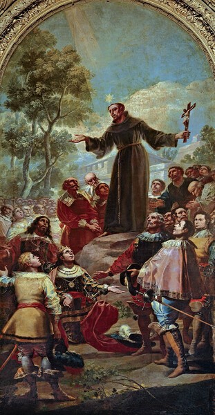 Sermon of Saint Bernardine of Siena (Predicación de San Bernardino de Siena)